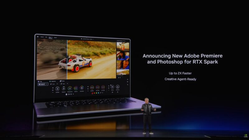 NVIDIA Computex 2026 Keynote RTX Spark Adobe