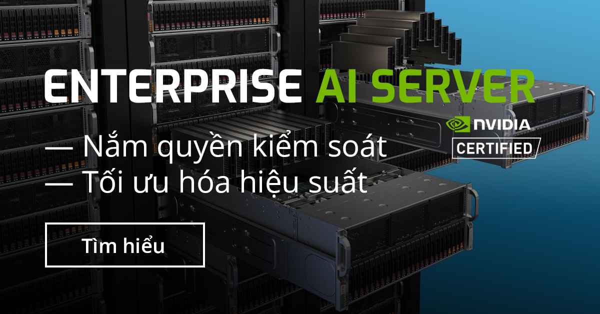 NTC Enterprise AI Server powered by NVIDIA-Certified Systems from Supermicro, ASUS, Dell